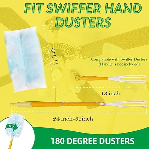 Duster Refills,Static Dust Removal Compatible with Swiffer for Dusting 18ct