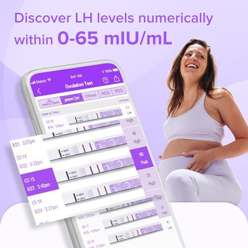 Premom Quantitative Ovulation Test Strips: 5X Pregnancy Rate Found* Use App