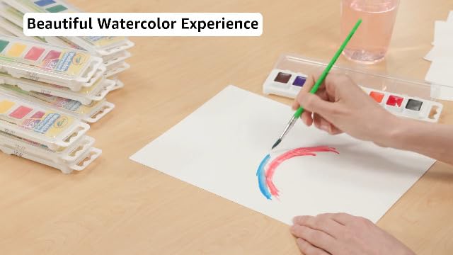 Crayola Washable Watercolor Paint Sets, Bulk Art Supplies for Teacher 12ct