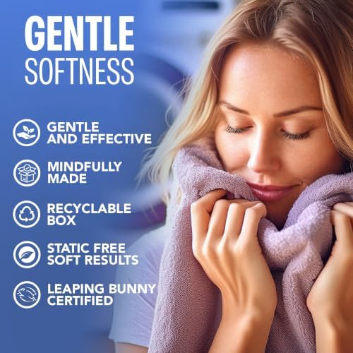 Sudstainables Fabric Softener Sheets for Washer, Fresh Linen, 200 Loads