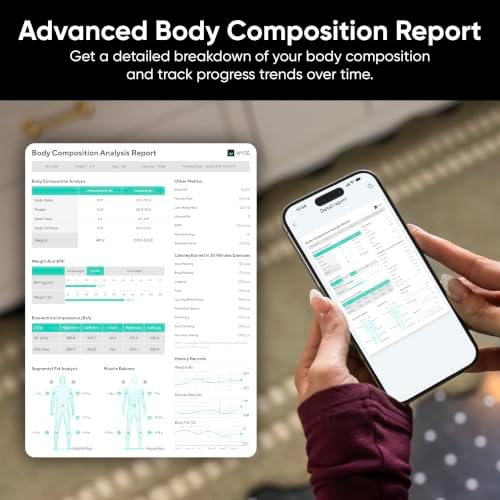 Wyze Smart Scale BodyScan with Handle, 8-Electrode Body Composition Scale