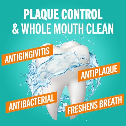 TheraBreath Plaque Control Oral Rinse, Refreshing Mint, 16 oz, 2-Pack