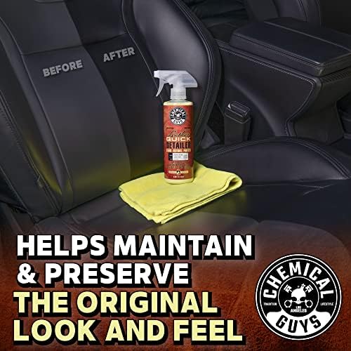 Chemical Guys, Leather Quick Detailer, Cleaner & Conditioner Spray, 16 oz