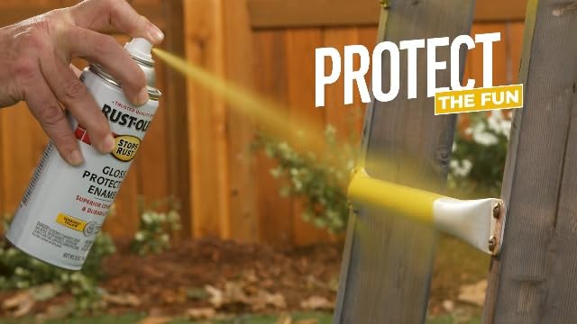 Rust-Oleum Stops Rust Spray Paint, Semi-Gloss Black