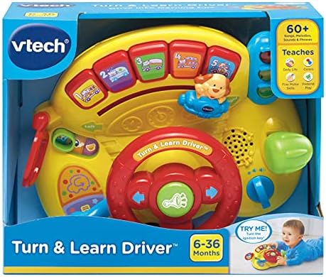 VTech Turn and Learn Driver, Yellow