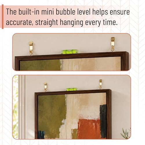 Mr. Pen- Picture Hanging Kit, 310 pcs, Gold, Assorted Hooks | Includes Nails, Sawtooth Hangers, D-Rings, Steel Wire, Ring Hooks, Home Wall Mount Hardware for Frames, Canvas, Décor