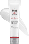 EltaMD UV Sheer Face and Body Sunscreen with Zinc Oxide, SPF 50+, 1.7 oz
