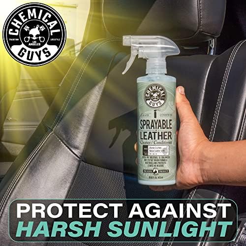Chemical Guys, Sprayable Leather Cleaner & Conditioner in One Spray, 16 oz