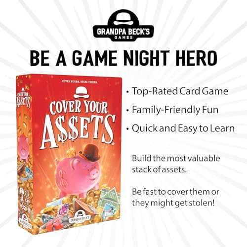Grandpa Beck's Games Cover Your Assets Set Collection Card Game