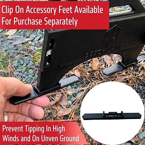 Beech Lane 20 Foot RV Sewer Hose Support, Patented Nesting Design For Small Storage, Quick Setup and Collapse, Ensures Proper Drainage