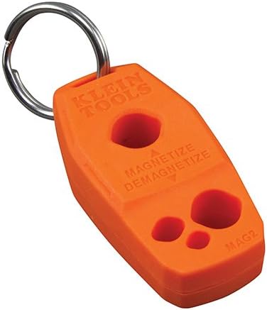 Klein Tools MAG2 Demagnetizer / Magnetizer for Screwdriver Bits and Tips, Makes Tools Magnetic, Home Improvement, Rare-Earth Magnet