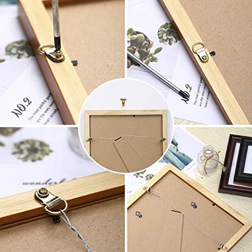 Mr. Pen- Picture Hanging Kit, 310 pcs, Gold, Assorted Hooks | Includes Nails, Sawtooth Hangers, D-Rings, Steel Wire, Ring Hooks, Home Wall Mount Hardware for Frames, Canvas, Décor
