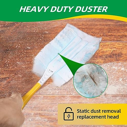 Duster Refills,Static Dust Removal Compatible with Swiffer for Dusting 18ct