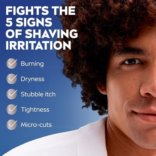NIVEA MEN Sensitive Shave Gel, No Drying Alcohol, Mulitpack, 3 x 7 OZ