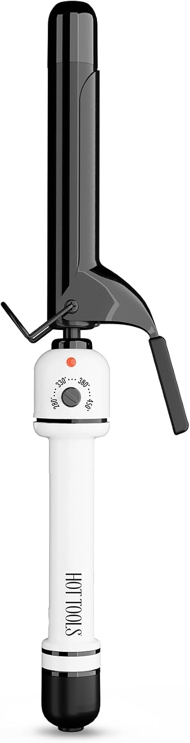 HOT TOOLS Pro Artist Nano Ceramic Curling Iron/Wand | For Smooth, Shiny Hair (1-1/4” in)