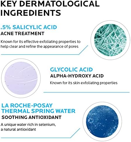 La Roche-Posay Effaclar Clarifying Solution Salicylic Acid Toner, 6.7oz