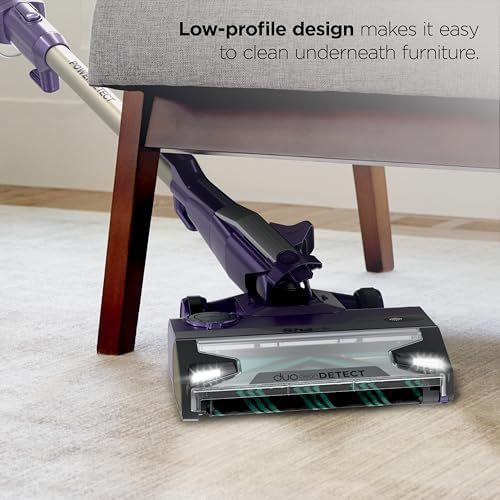 Shark PowerDetect Corded Stick Vacuum, Self-Cleaning, Eggplant, HZ4002
