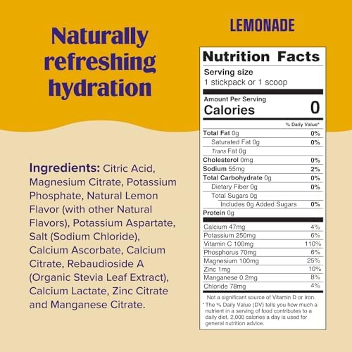 Ultima Replenisher Lemonade Electrolytes Powder, 30-Serving Canister