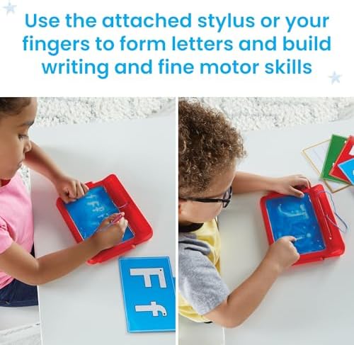 hand2mind Letter Tracing Sensory Pad, Fine Motor Activities, Ages 3+