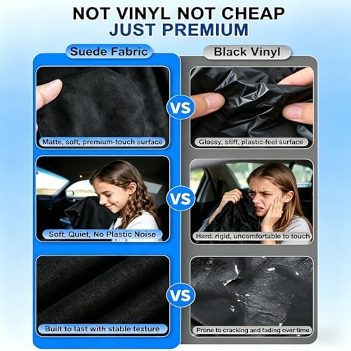 ZATOOTO Magnetic Car Window Shades 4PCS, Car Window Covers Ultimate Privacy