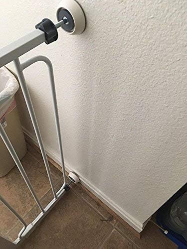 Vmaisi Baby Gate Wall Protector Protect Walls 4 Pack White
