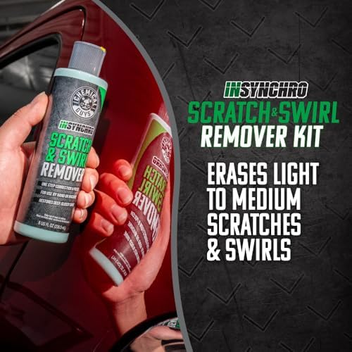 Chemical Guys, Insynchro Scratch & Swirl Remover Hand Polishing Kit, 8 oz