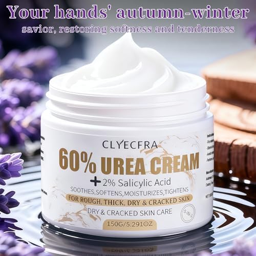 5-in-1 60% Urea Cream for Feet & 2% Salicylic Acid for Deep Hydration-150g