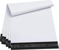 Poly Mailers 12x15.5 100PC Medium Shipping Bags for Clothes White