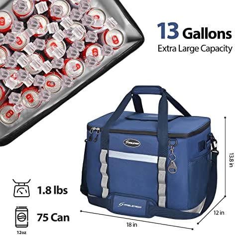 Maelstrom Soft Cooler Bag, 35/55/75 Can Beach Cooler with Flip-top Access