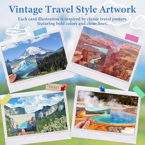 48 Pack Blank Cards National Parks Blank Greeting Cards and Envelopes