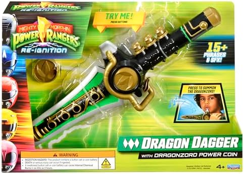 Power Rangers Mighty Morphin Re-Ignition - Dragon Dagger Role Play by Playmates Toys