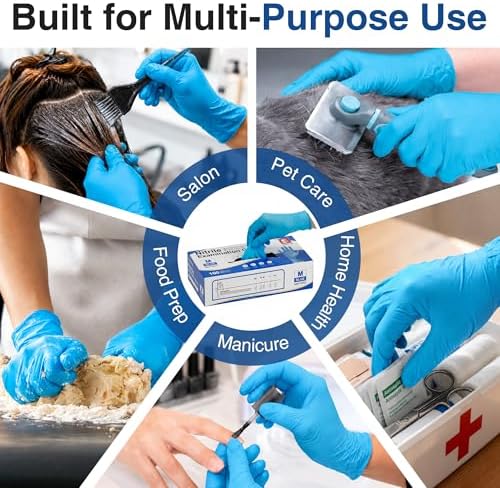 Schneider Medical Exam Glove, Gloves Disposable Latex Free, Powder Free