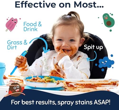 Miss Mouth's Messy Eater Stain Treater Spray, Laundry Stain Remover, 4 Oz