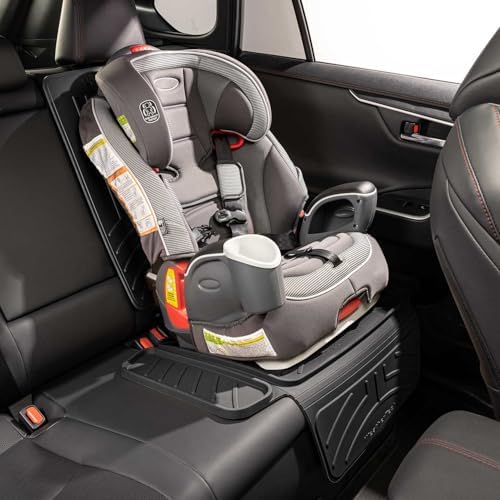 WeatherTech Child Car Seat Protector with Back Black