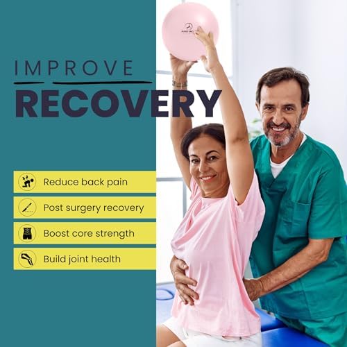 ProBody Pilates Ball Small - 9 Inch Physical Therapy Ball