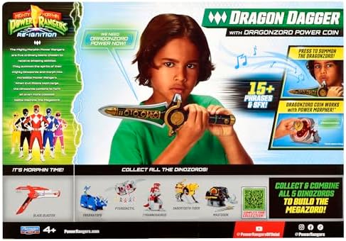 Power Rangers Mighty Morphin Re-Ignition - Dragon Dagger Role Play by Playmates Toys