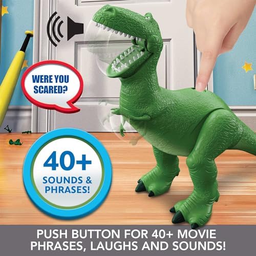 Mattel Disney and Pixar Toy Story Roarin’ Laughs Rex
