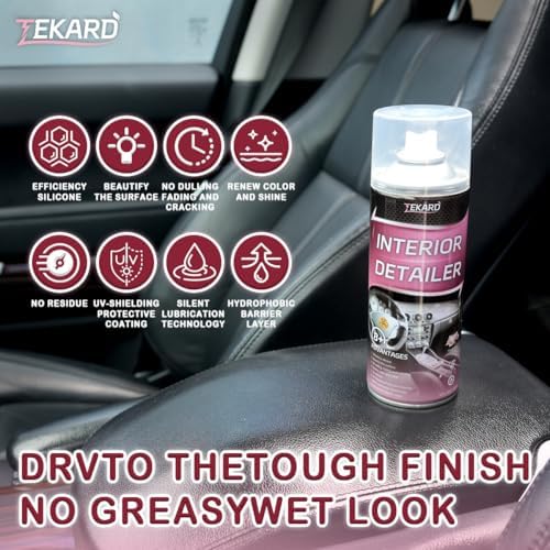 Fine-Mist Interior Detailer Spray, Car Interior Cleaner, 2 x 15 oz