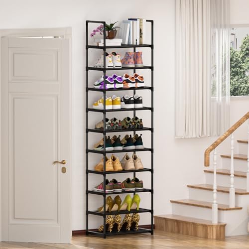OYREL Shoe Rack - Sturdy Metal Shoes Storage Organizer for Closet, Entryway
