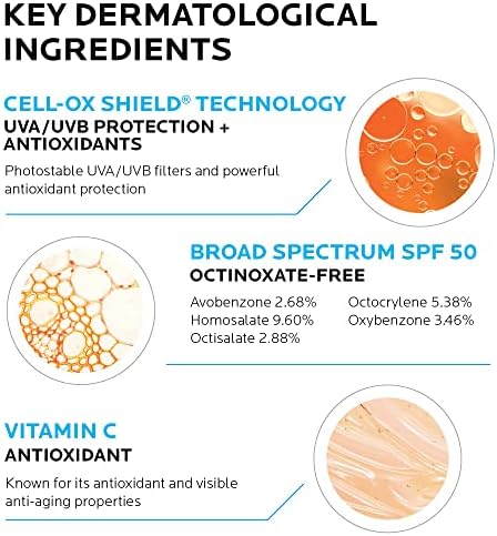 La Roche-Posay Anthelios AOX Antioxidant Serum with Sunscreen SPF 50 1oz