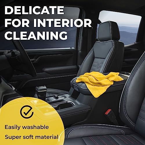 XL Shammy Towel for Car - 2pk(34”x25”) - Spots & Scratch-Free Chamois Cloth