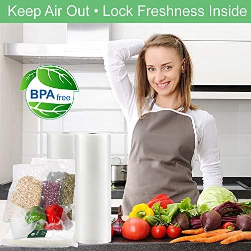 O2frepak Quart 8"x12" Vacuum Sealer Bags 200ct for Food Storage