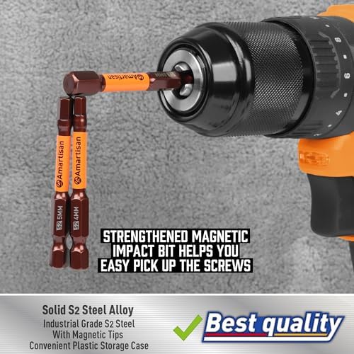 Amartisan 20-Piece Allen Wrench Drill Bit Set