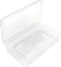 Ykimok Large Capacity Clear Pencil Case, Plastic Pencil Boxes Stackable Design, Supply Boxes for Kids Boys School Classroom,1 Pack