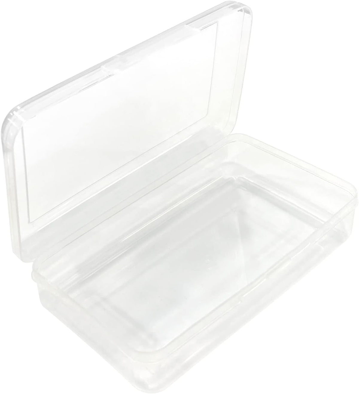 Ykimok Large Capacity Clear Pencil Case, Plastic Pencil Boxes Stackable Design, Supply Boxes for Kids Boys School Classroom,1 Pack