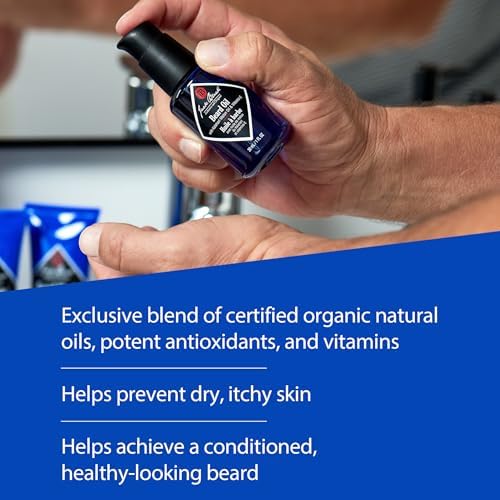 Jack Black Beard Oil for Men - Leave In Beard Conditioner for Men, 1 Fl Oz