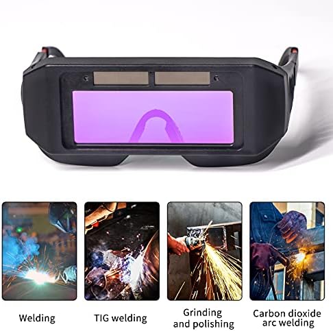 T TOVIA Welding Glasses Auto-Darkening LCD Welding Goggles
