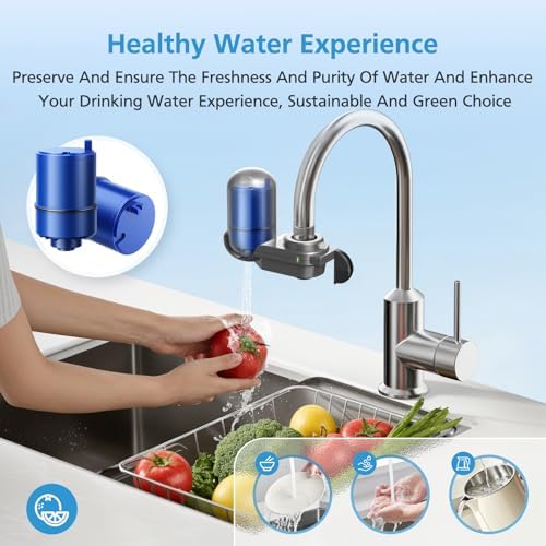 6 Pack Faucet Mount Filter for All PUR®, PUR® PLUS Water Filter Replacement