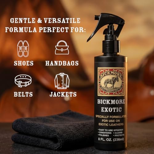 Bickmore Exotic Leather Cleaner & Conditioner for Exotic Skins and Leathers
