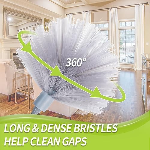 IVYROLL Cobweb Duster with Extension Pole